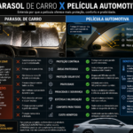 parasol carro x pelicula automotiva